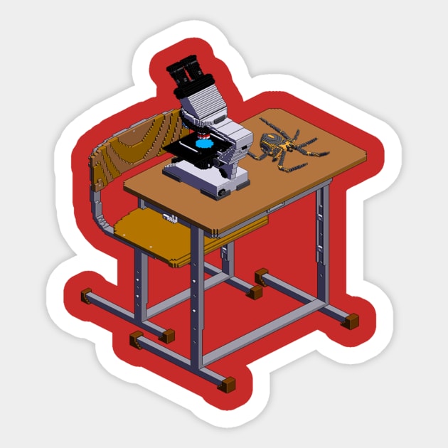 School Desk Sticker by mematron